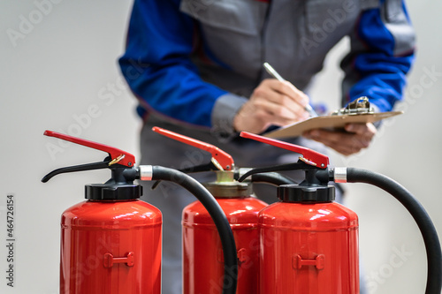 Fire Extinguisher Safety Prevention Check photo