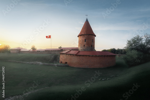 Kaunas Castle at sunset - Kaunas, Lithuania