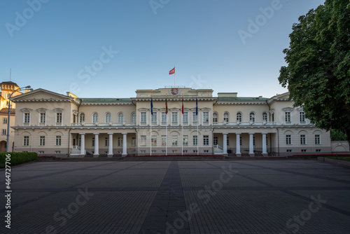 Presidential Palace official office and residence of the President of Lithuania - Vilnius, Lithuania