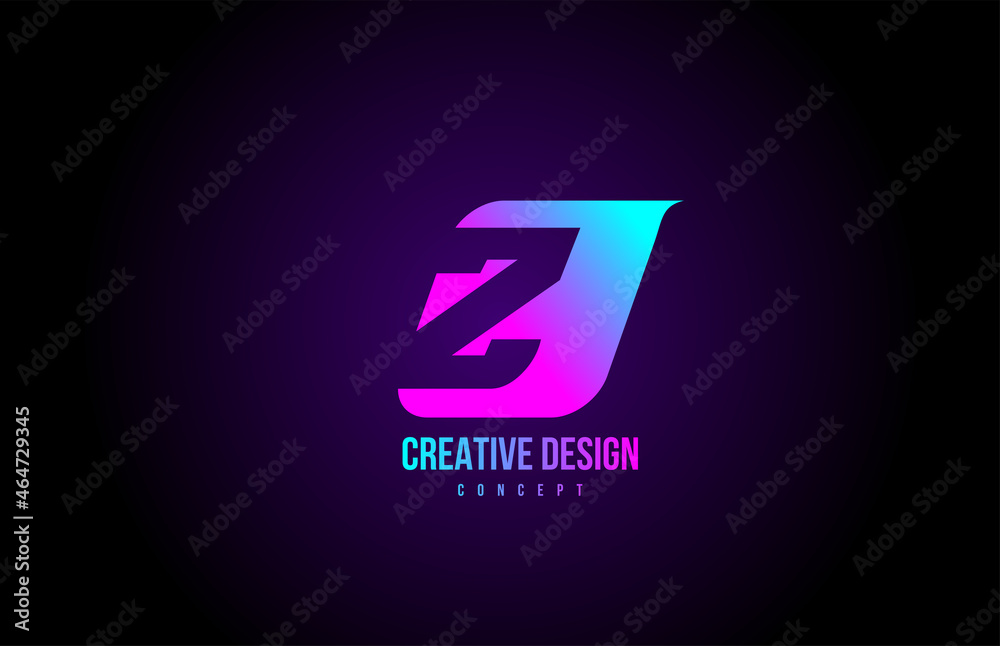 Z alphabet letter logo icon in pink colour. Design for business and company Z alphabet letter logo icon in pink colour. Design for business and company