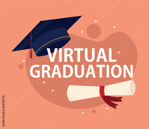 virtual graduation poster