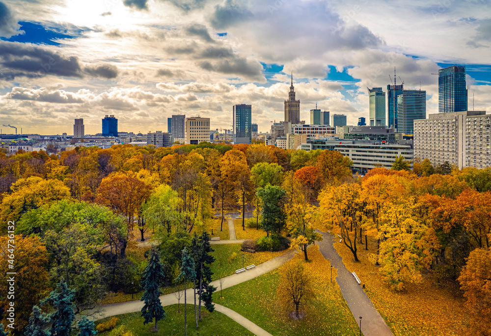 Warszawa jesienią