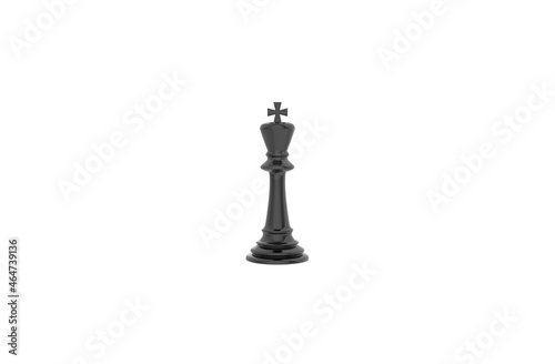 chess pieces bishop isolated on white background, Business, competition, strategy, leadership and success concept - 3d illustration, 3d rendering