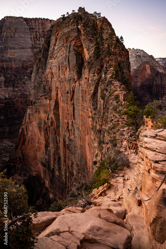 Morning On The Spine of Angels Landing