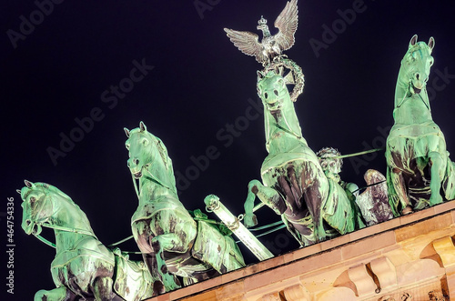 Quadriga auf dem Brandenburger Tor, Berlin, Deutschland photo