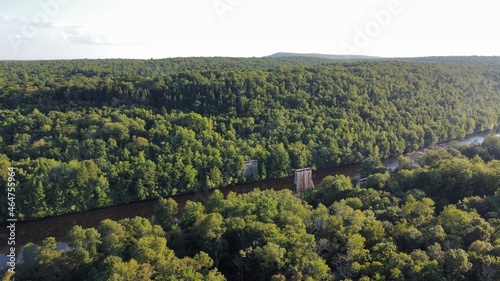 Old Train Tracks over river