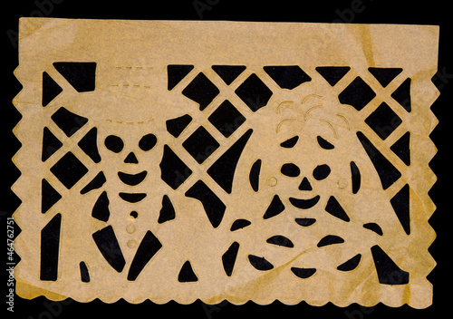 Dia de muertos papel picado 