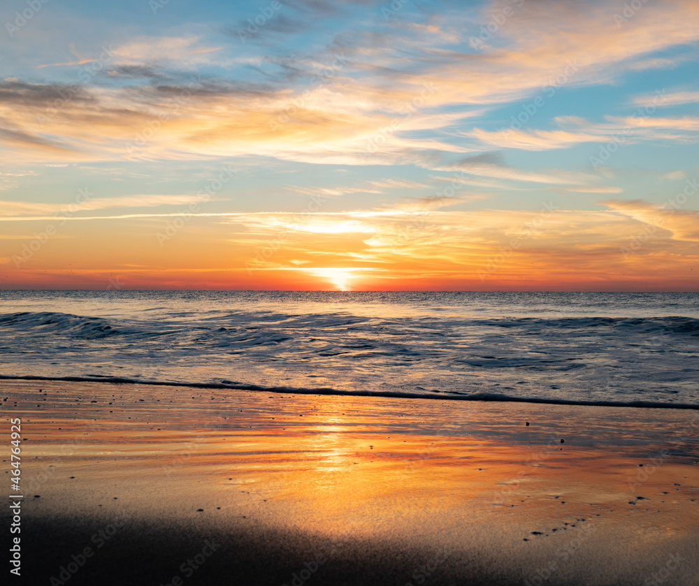 Fototapeta premium sunset on the beach