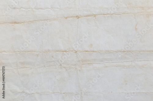 The texture of white paper is crumpled. Background for various purposes.