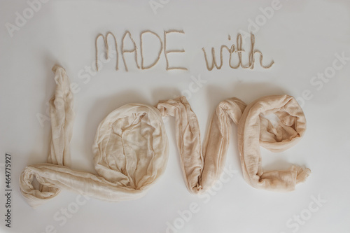 digital photography background word love for newborn and baby