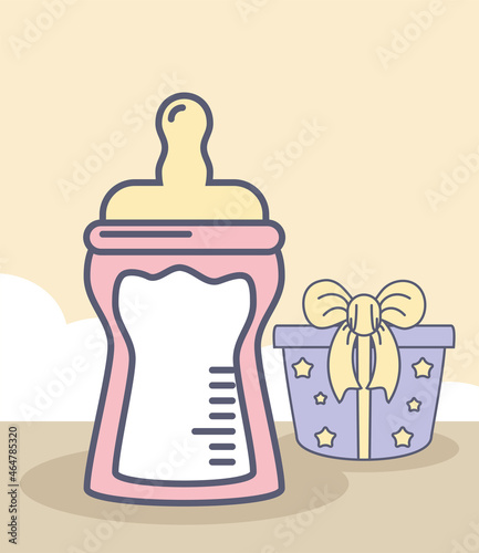 baby bottle milk