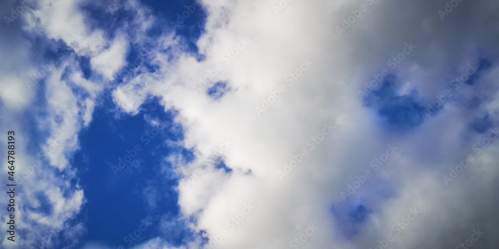 Fototapeta premium blue sky with clouds