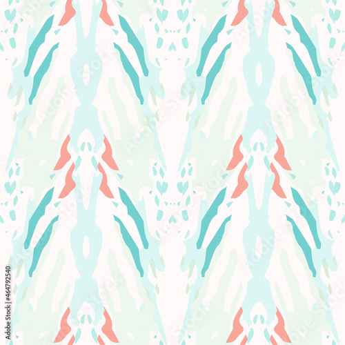 ethnic seamless pattern chevron dye tie batik