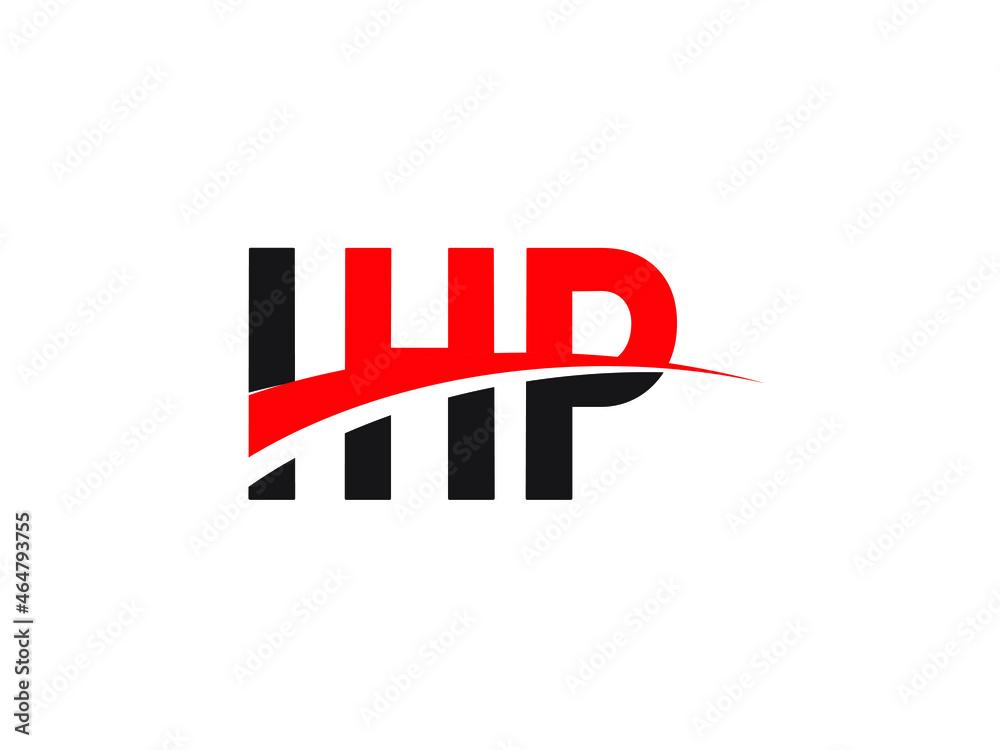 Obraz premium IHP Letter Initial Logo Design Vector Illustration