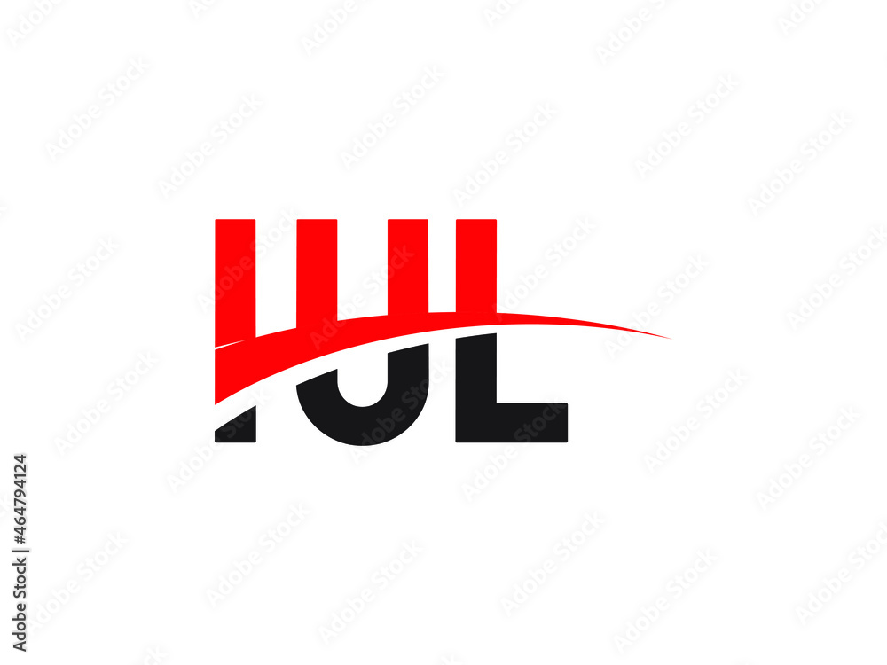 Obraz premium IUL Letter Initial Logo Design Vector Illustration