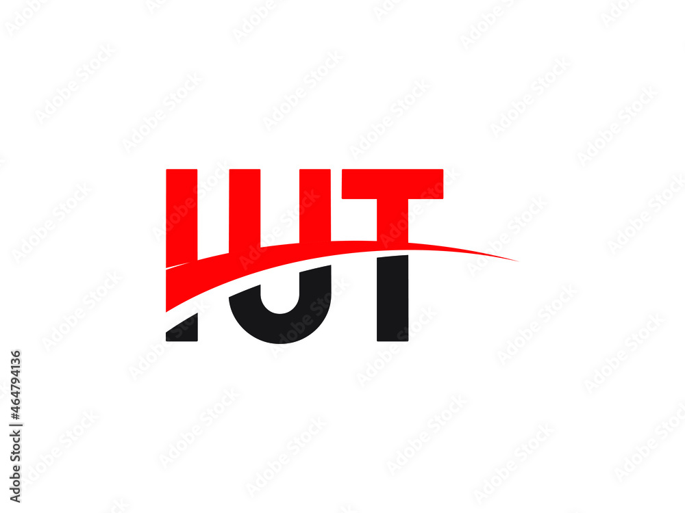 IUT Letter Initial Logo Design Vector Illustration IUT Letter Initial Logo Design Vector Illustration