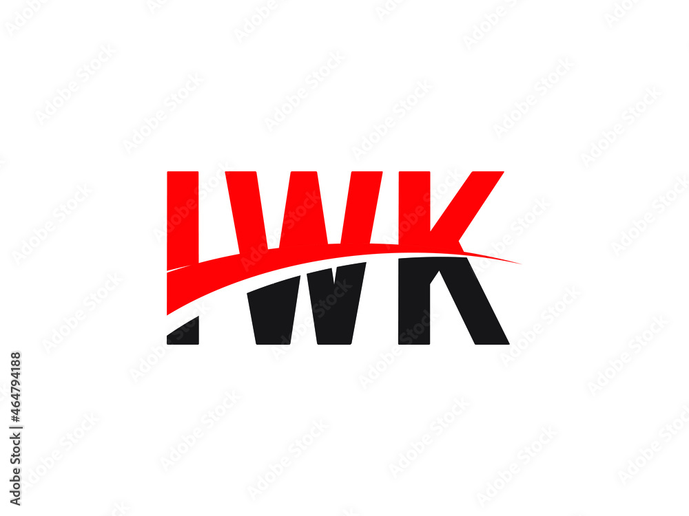 IWK Letter Initial Logo Design Vector Illustration IWK Letter Initial Logo Design Vector Illustration