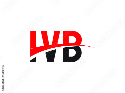 IVB Letter Initial Logo Design Vector Illustration photo