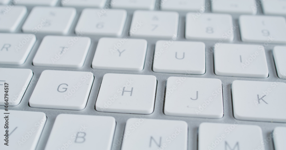 White digital computer keyboard key White digital computer keyboard key