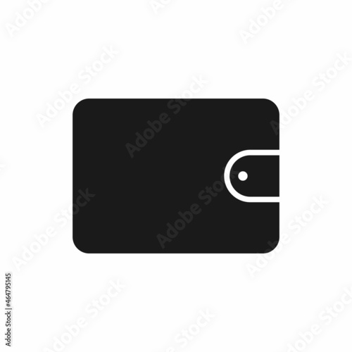 Wallet icon. Simple, high quality and suitable for your design. Flat design vector illustration on a white background. Money, payment, cash.