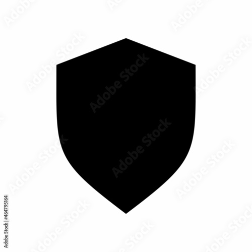 Shield icon. Simple, high quality and suitable for your design. Flat design vector illustration on a white background. Safe, security, protect, vintage, badge.