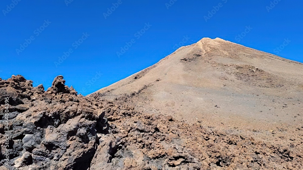 Teide volcano peak