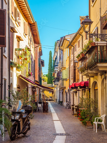 Bardolino downtown on Lake Garda