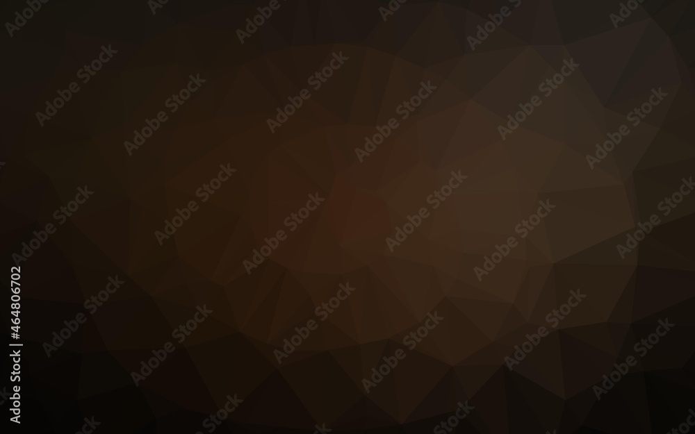 Dark Black vector abstract polygonal layout. Dark Black vector abstract polygonal layout.