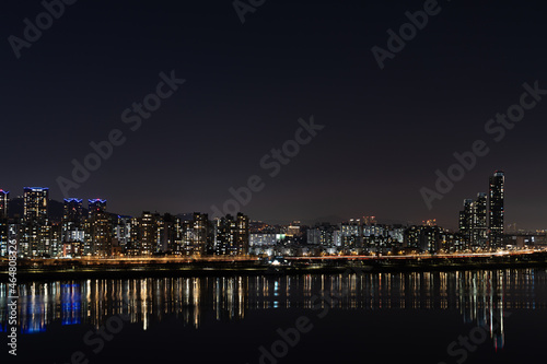 한강 야경 Night View of HanRiver © Hojun