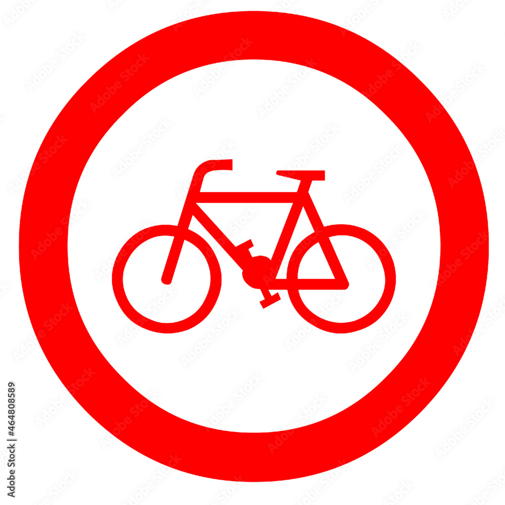 transportation circle signs bicycle warning transportation circle signs bicycle warning