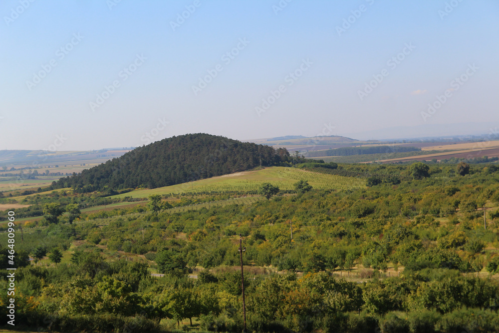 Fototapeta premium Hungarian landscape photography - European mountains and hills
