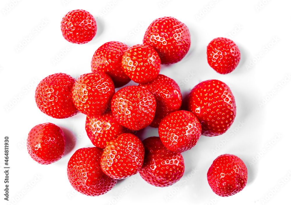 Strawberries isolated on white background Strawberries isolated on white background