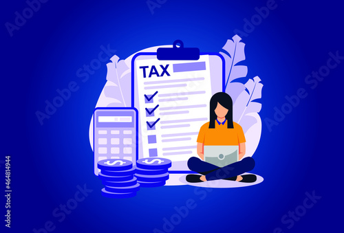  Doing Your Taxes illustration exclusive design inspiration 