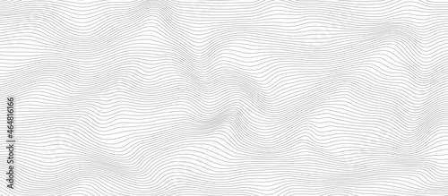 background with abstract vector wave lines pattern

