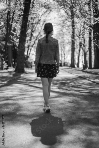 asian woman in jeans jacket © Jesse