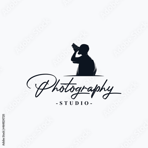 Photographer Logo design vector inspiration