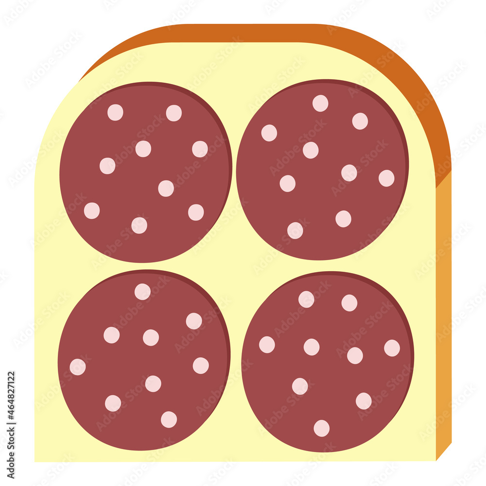 A jpeg illustration of a sausage sandwich. Designed in maroon and light brown colors for web concepts, prints, wraps, templates A jpeg illustration of a sausage sandwich. Designed in maroon and light brown colors for web concepts, prints, wraps, templates