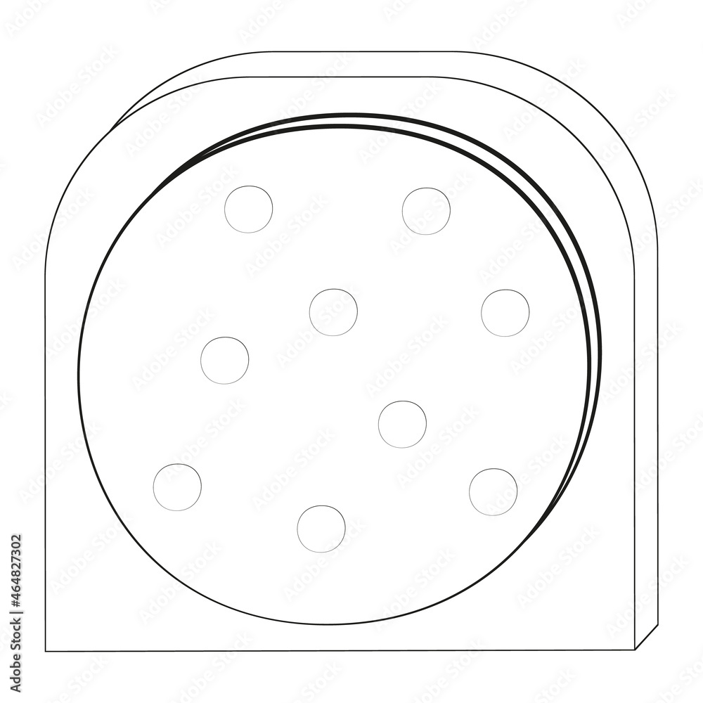 A jpeg illustration of a sausage sandwich isolated on transparent background. Designed in black and white colors for web concepts, prints, wraps, templates A jpeg illustration of a sausage sandwich isolated on transparent background. Designed in black and white colors for web concepts, prints, wraps, templates