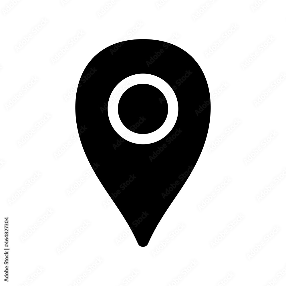 location icon on white background
location icon on white background