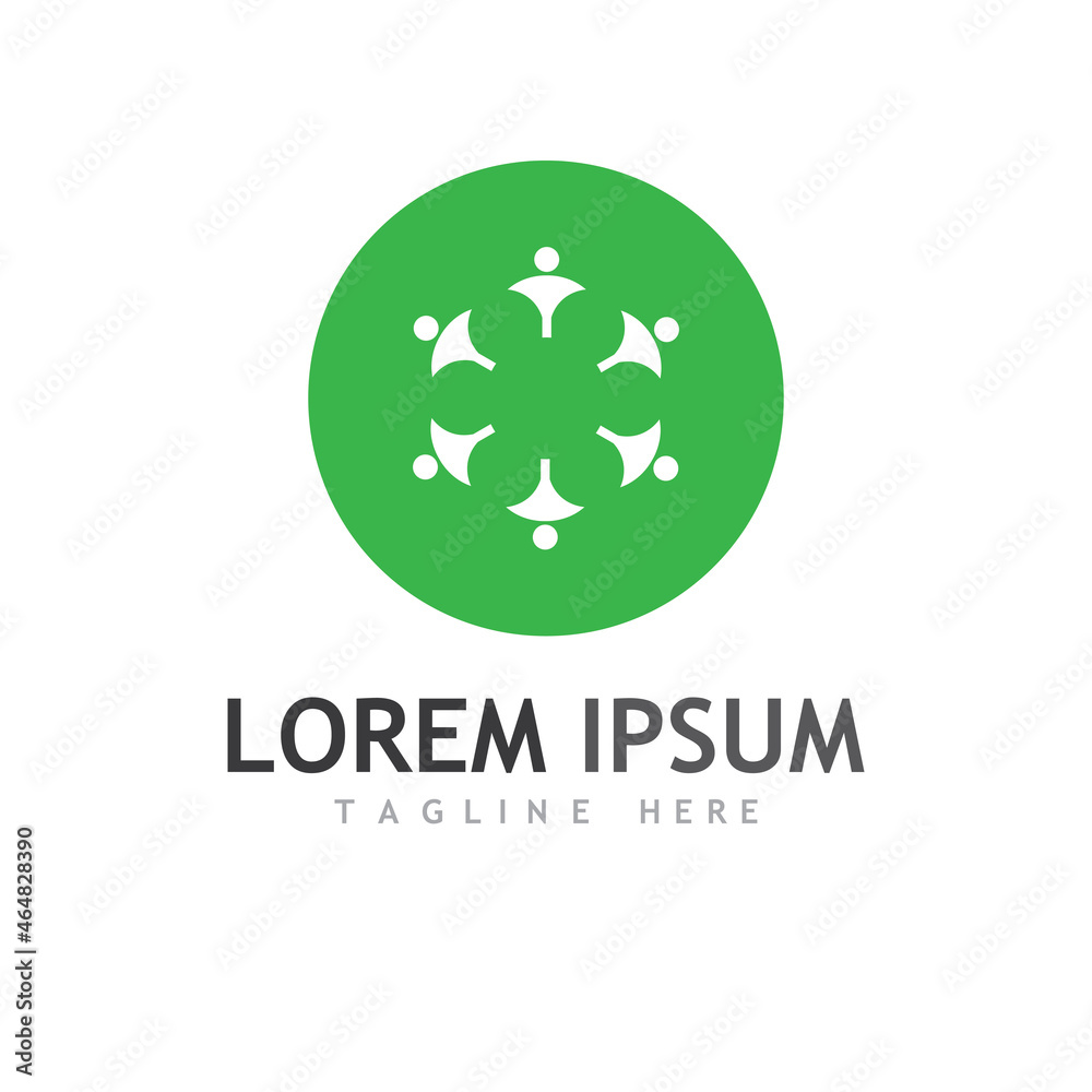 Community, network and social icon