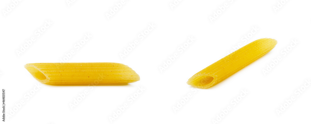 Traditional Italian pasta isolated on white background Traditional Italian pasta isolated on white background