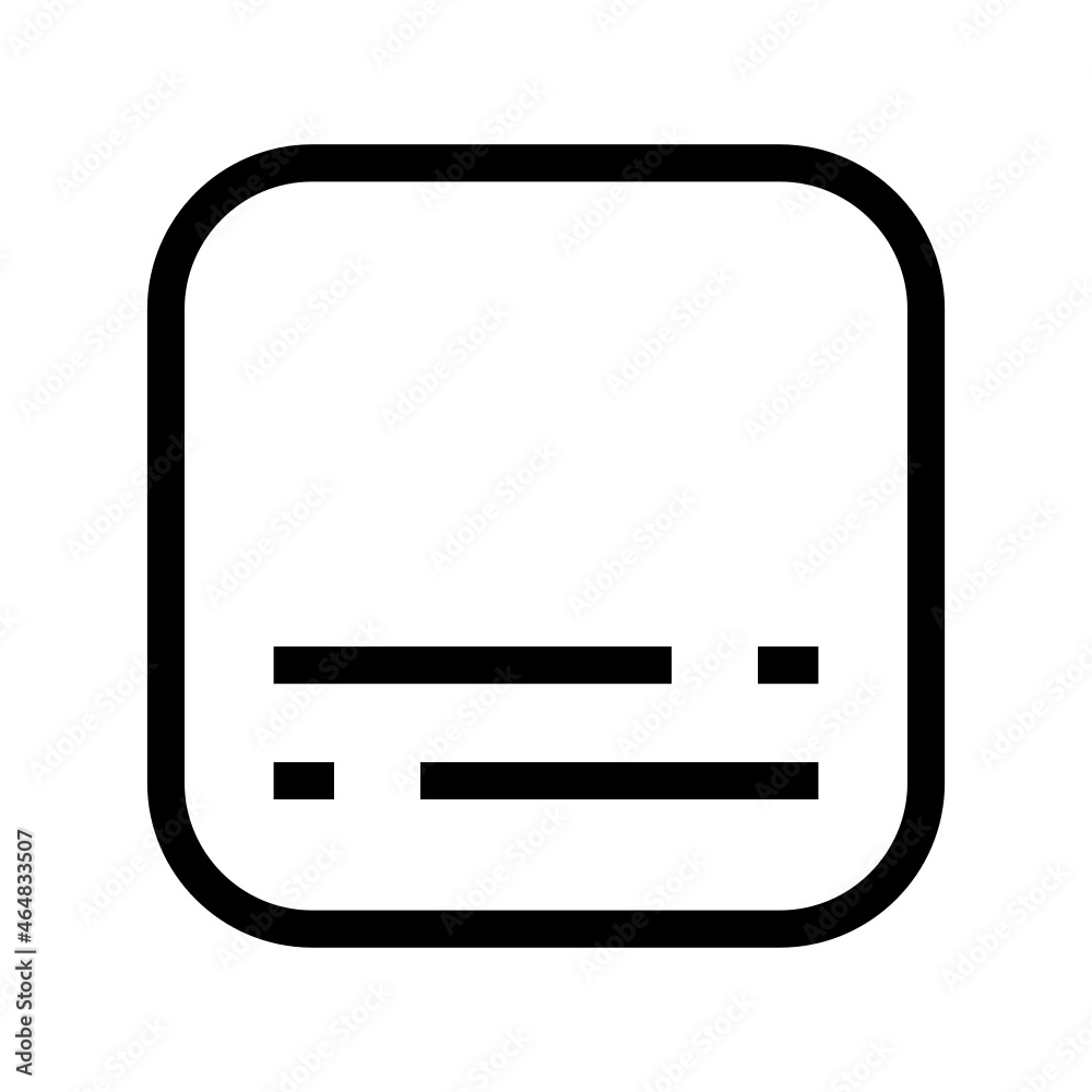 subtitle icon on white background
subtitle icon on white background