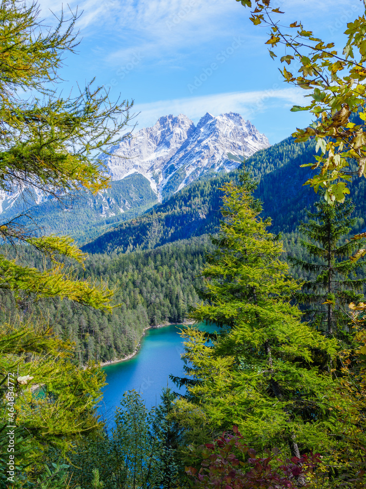 Lake in the Alps of Austria
