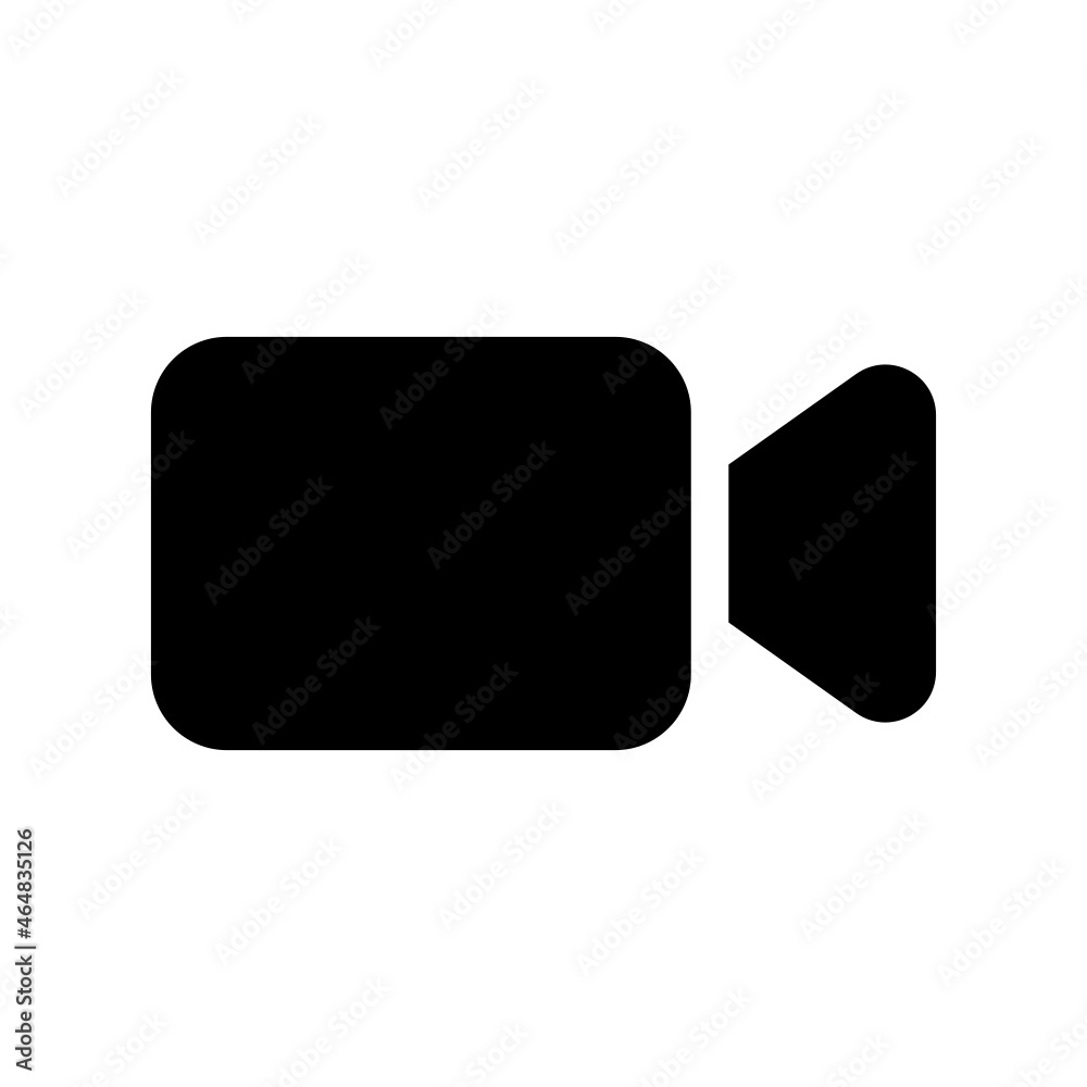 video icon on white background
video icon on white background