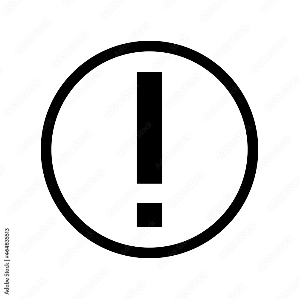 warning icon on white background
warning icon on white background