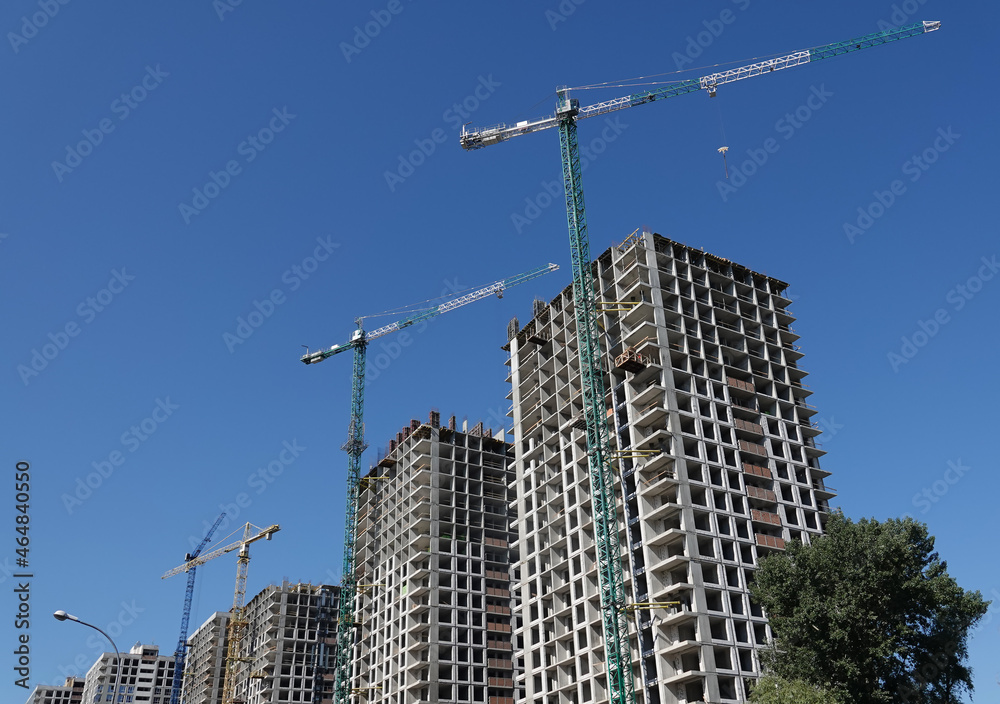 Tower construction cranes Tower construction cranes