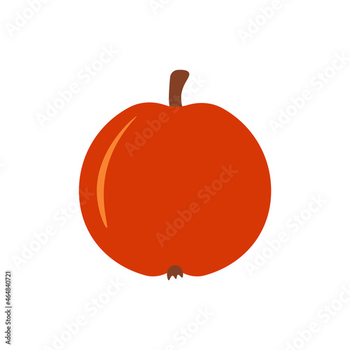 Apple illustration. Vector illustration for stickers, stationery, decoration.