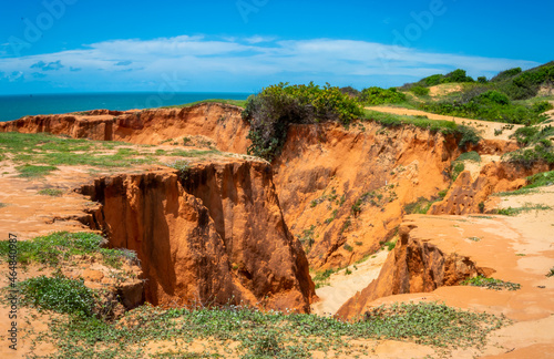 Beaches of Brazil - Morro Branco Beach - Ceara state