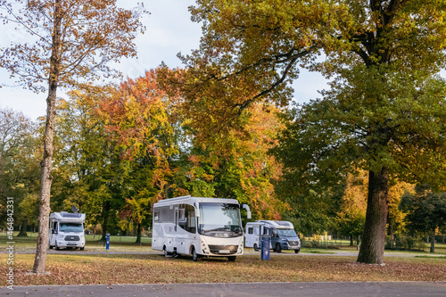Camping im Herbst 