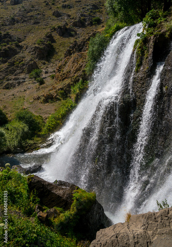 Shakinsky waterfall, which is 18 meters high. It is located in the Syunik region of Armenia